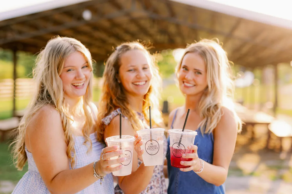 Amber Brooke Farms Strawberry Festival specialty drinks