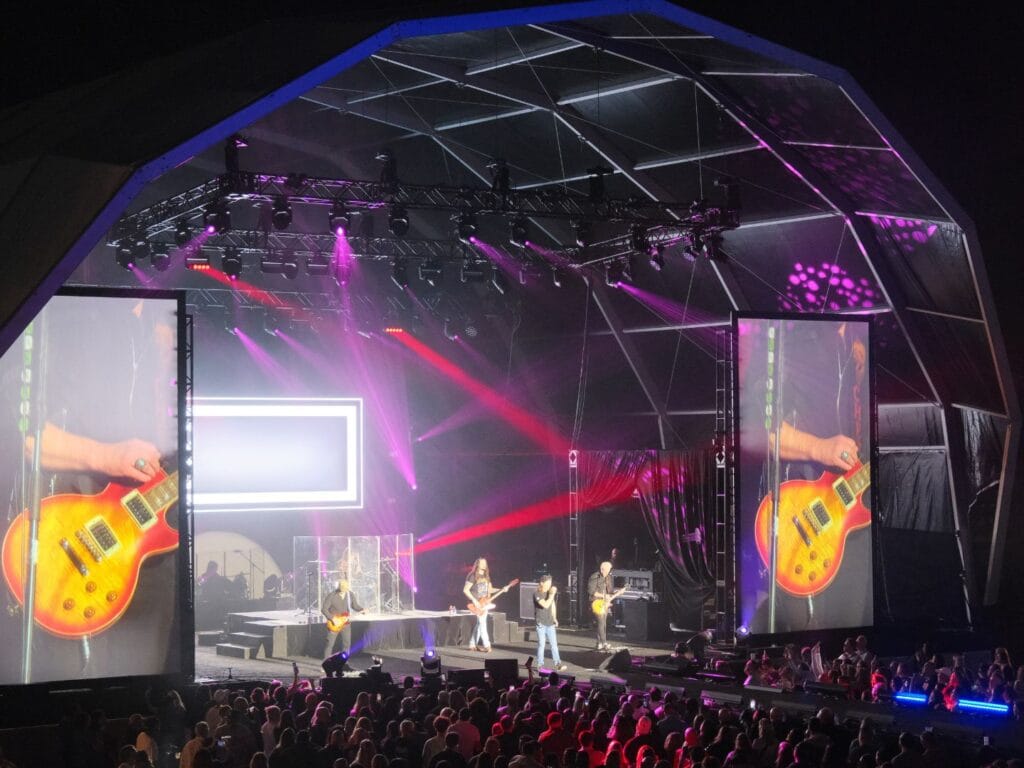 Tavistock ODNG Music Festival stage