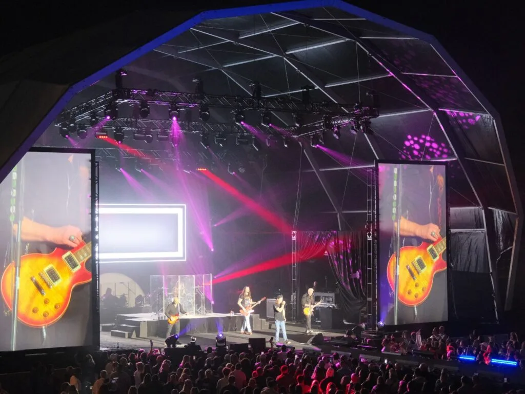 Tavistock ODNG Music Festival stage