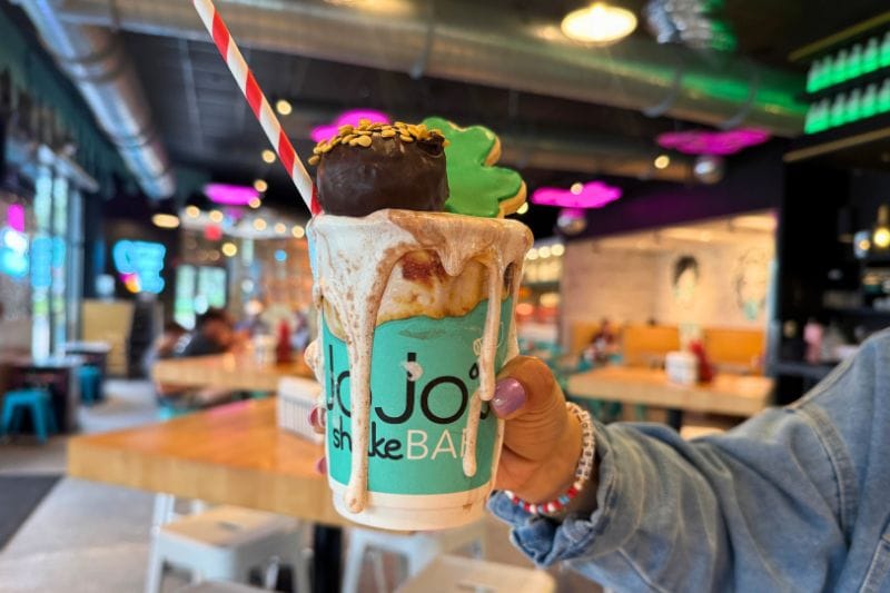 JoJo's ShakeBAR Orlando St Patrick's Day Shake - image by Alayna Curry
