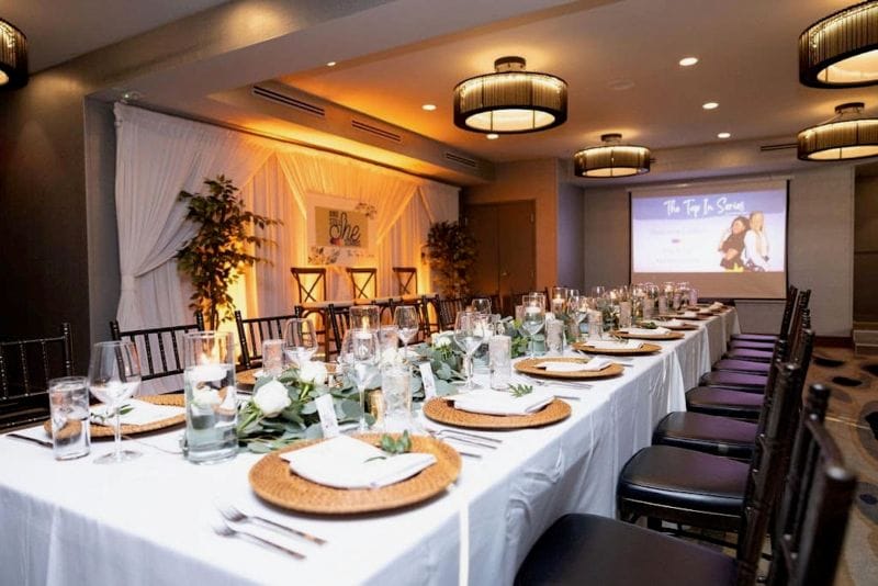 The Private Dining Room at Delaney's Tavern
