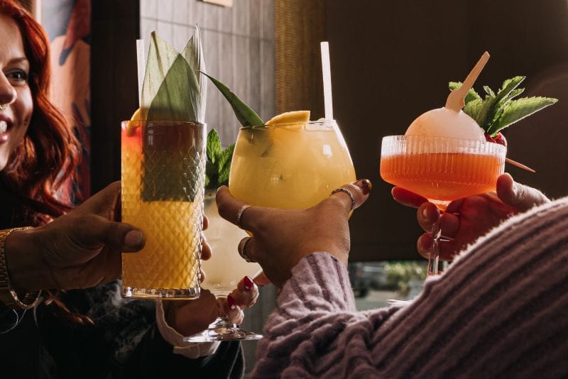 The Moderne Orlando creates beautiful cocktails