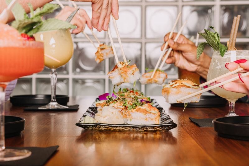 The Moderne Orlando has an awesome sushi menu