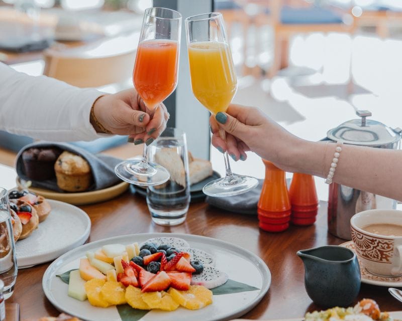 Brunch at Sofia's Trattoria includes really tasty options and bottomless mimosas for an extra fee