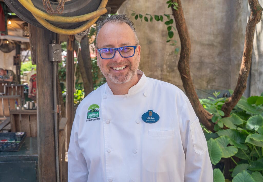 Disney Animal Kingdom Culinary Director Gregg Hannon.